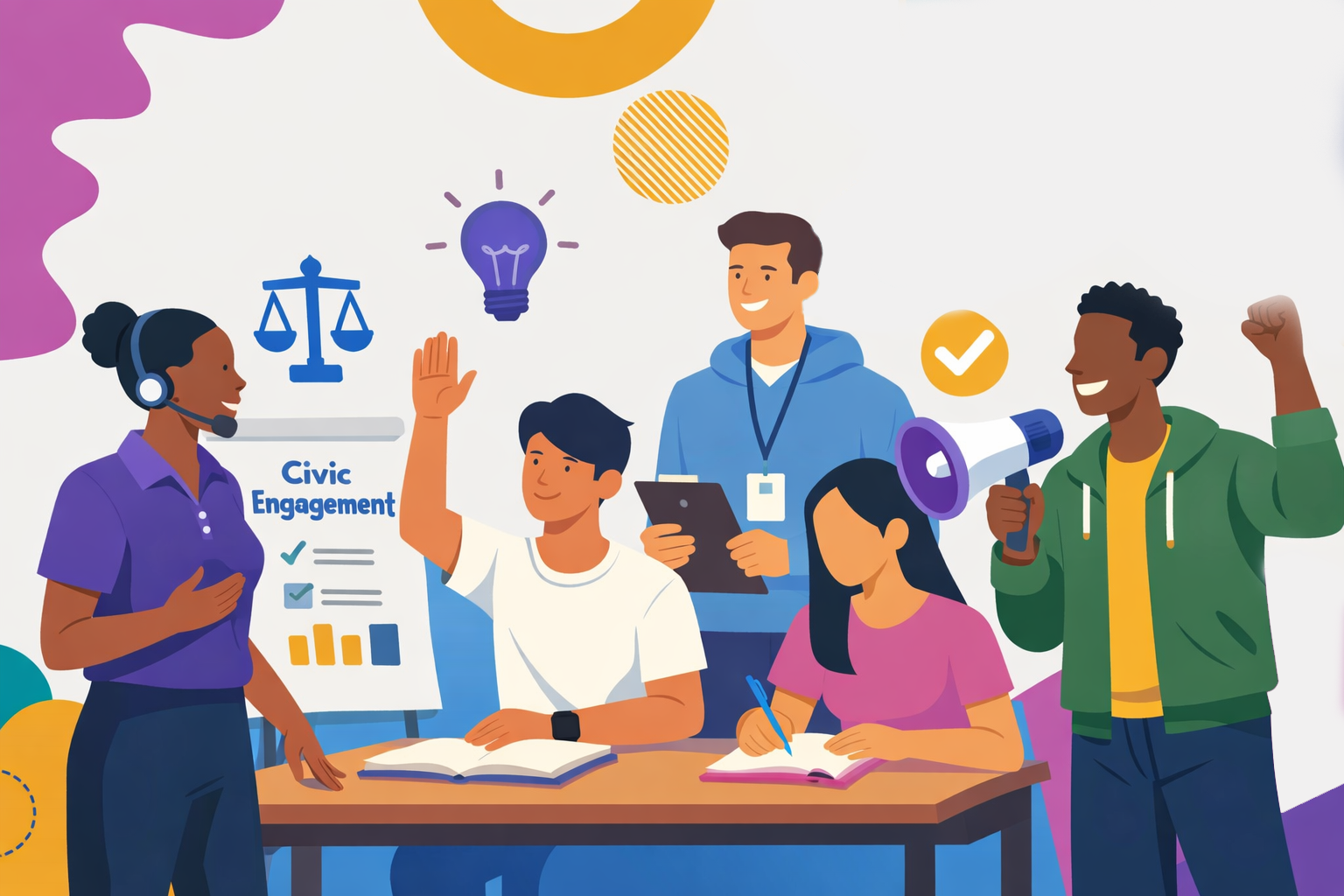 Youth leadership and civic education training